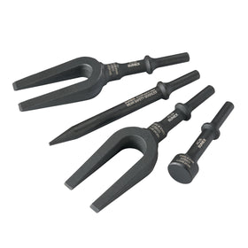 Sunex Tools ACS4 air hammer set in a portable roll for on-site separation tasks.