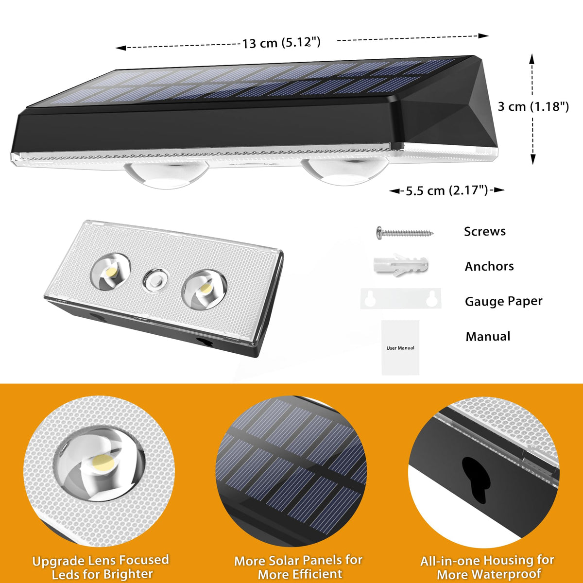 SunFlickt fence lights install easily with included mounting hardware