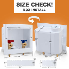 SUNGATOR forged brass valves on the box resist wear for long life