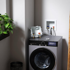 SUNGATOR recessed design saves space in tight laundry areas