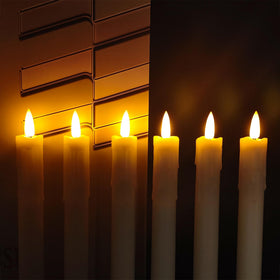SUNGEGE 3D flame close-up showing lifelike flicker without heat.