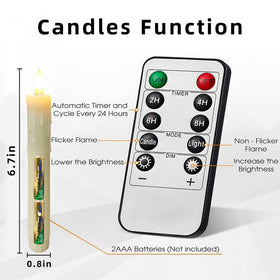 SUNGEGE candles on a windowsill provide a warm, safe glow for evenings.