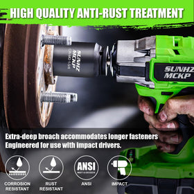 SUNHZ MCKP included storage case keeps tools organized.