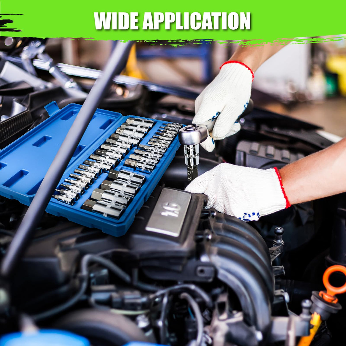 Perfect for bikes, tractors, and vehicle repairs on the go
