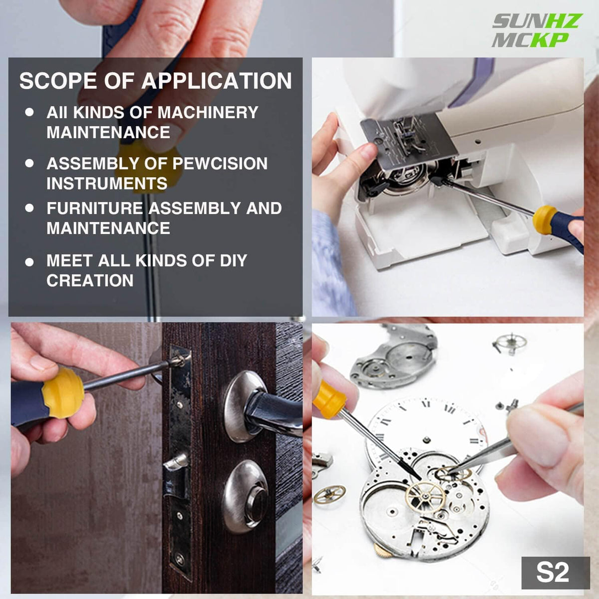 SUNHZMCKP versatile DIY kit for home appliances, furniture, and auto projects