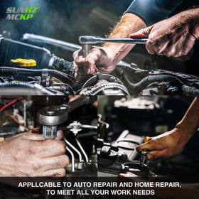 Rugged socket set designed for heavy use and reliability