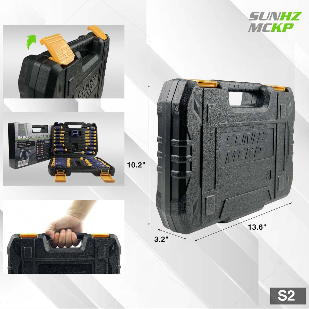 SUNHZMCKP magnetize-demagnetize tool aids quick bit handling