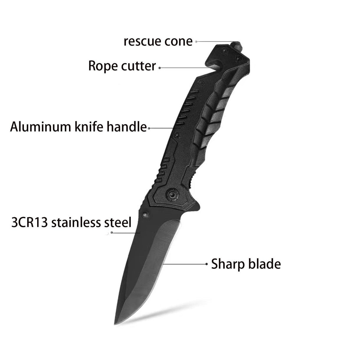 Suning knife pocket clip in action for easy everyday carry