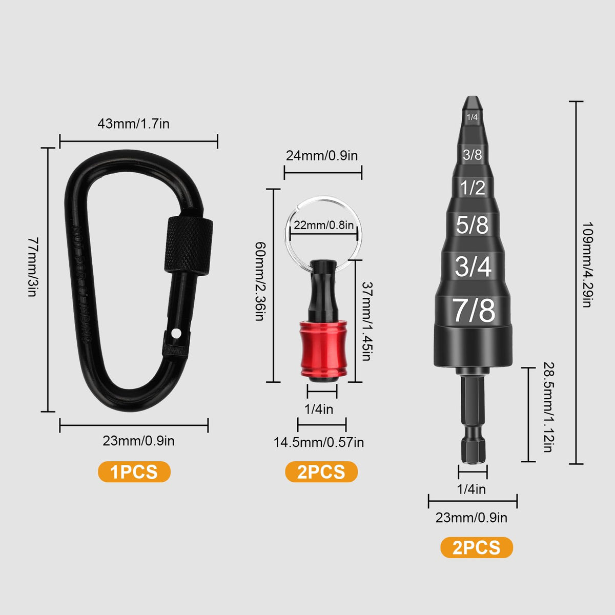 SUNJOYCO drill-ready copper pipe expander connects to drills for quick expansion.