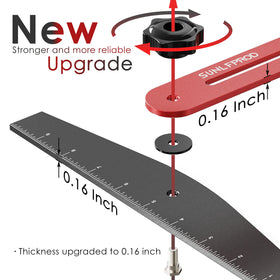 SUNLFPROD aluminum construction highlights durability and rust resistance for long projects.