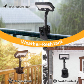 Sunlight Encounter bright 600 lumens at 6000K for clear outdoor lighting.