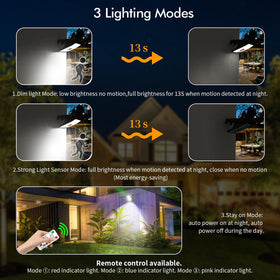 Sunlight Encounter clip-on solar motion light covers up to 26 feet for entrances.