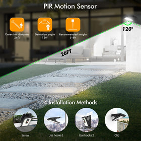 Sunlight Encounter IP64 durable light withstands rain and wind.