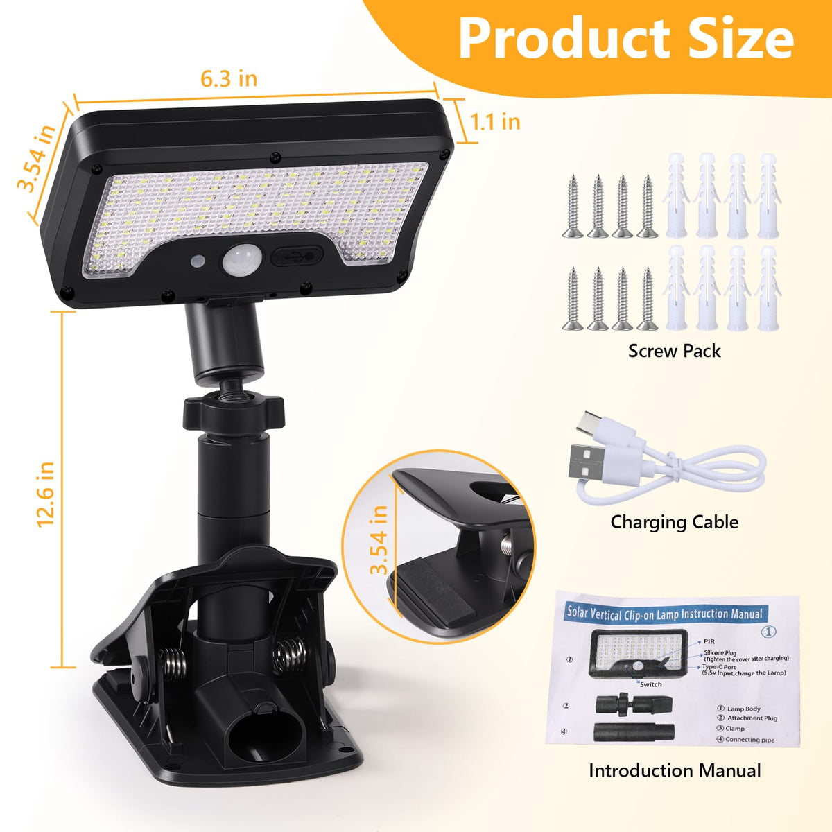 Sunlight Encounter outdoor security light for decks, fences, and camps