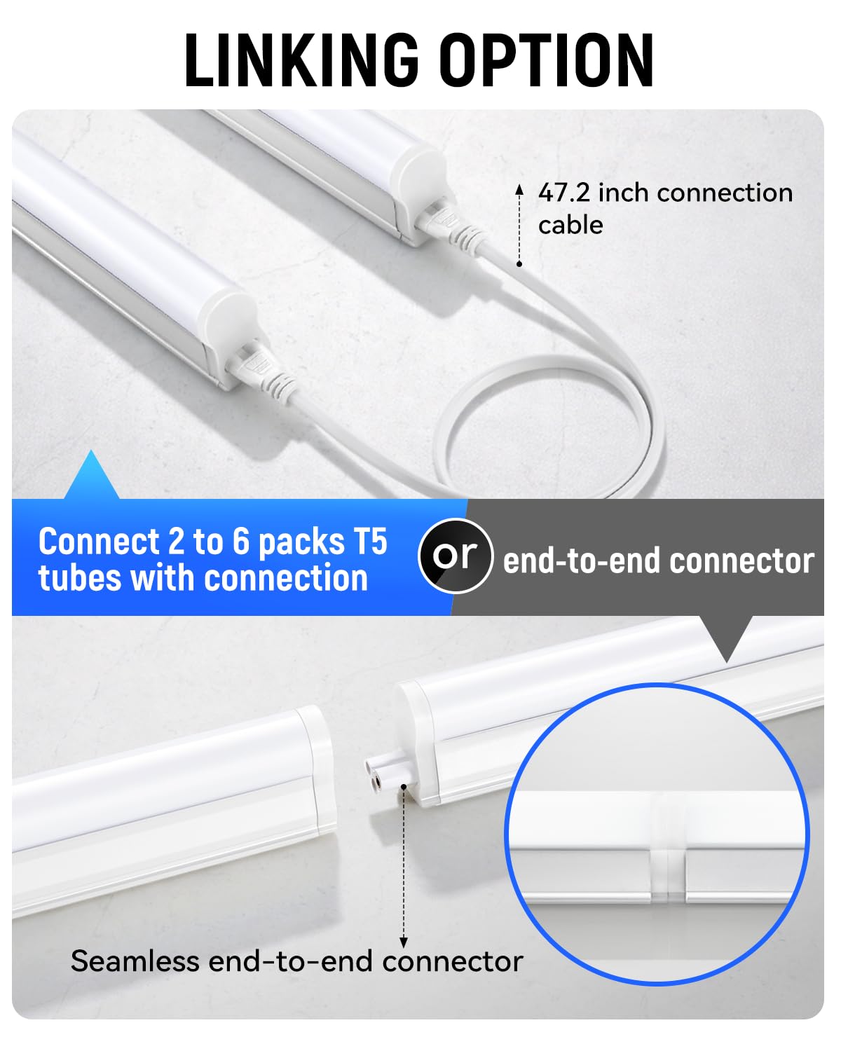 SUNLINKCO 2300LM output highlights tools with energy-efficient performance.