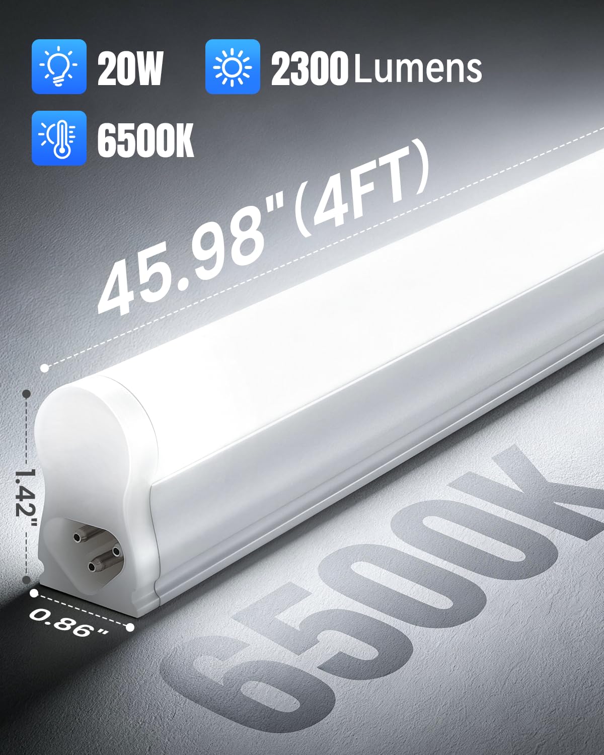 SUNLINKCO easy installation kit speeds ceiling or wall mounting.