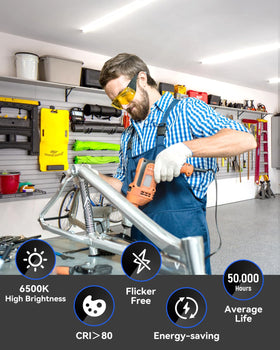 SUNLINKCO long lifespan up to 50,000 hours reduces replacements.