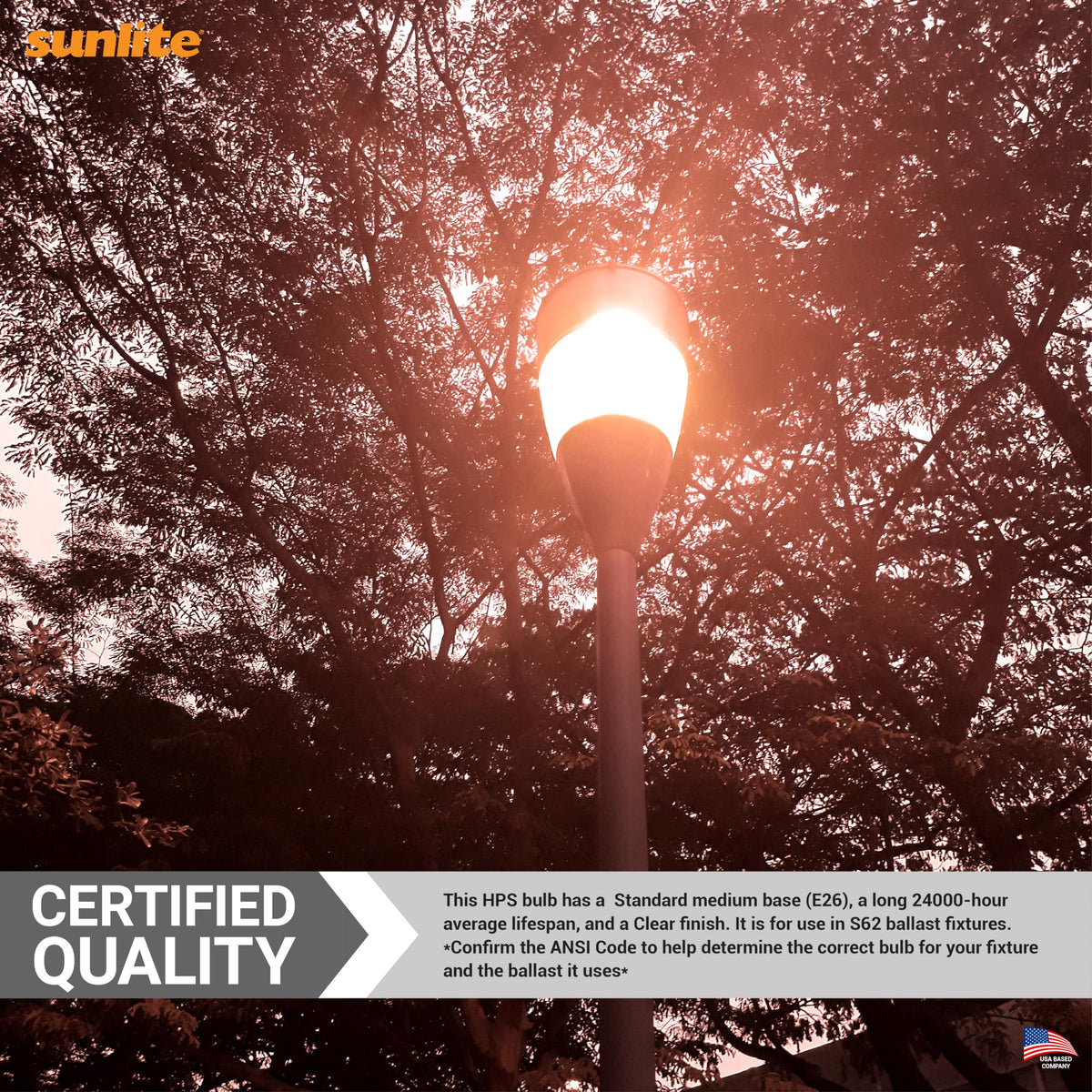 Sunlite 03610 standard ED17 design supports reliable performance and easy maintenance