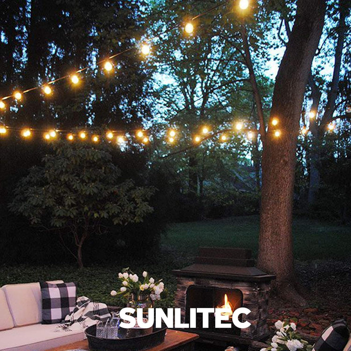 Sunlitec weather-durable design resists rain and regular use outdoors