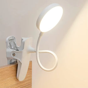 SUNLONG dorm clip-on light with 3 color options for versatile reading