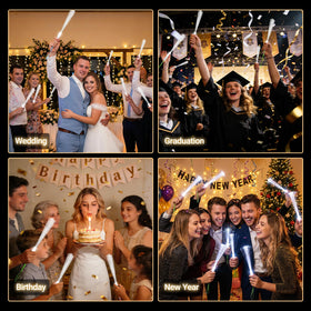 SUNLUMI party glow wand as a chic venue favor
