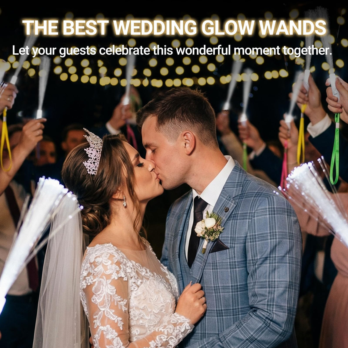 SUNLUMI replaceable batteries extend wand glow time