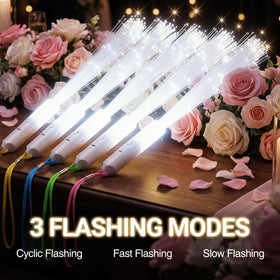 SUNLUMI flame-free glow stick for safe wedding send-offs