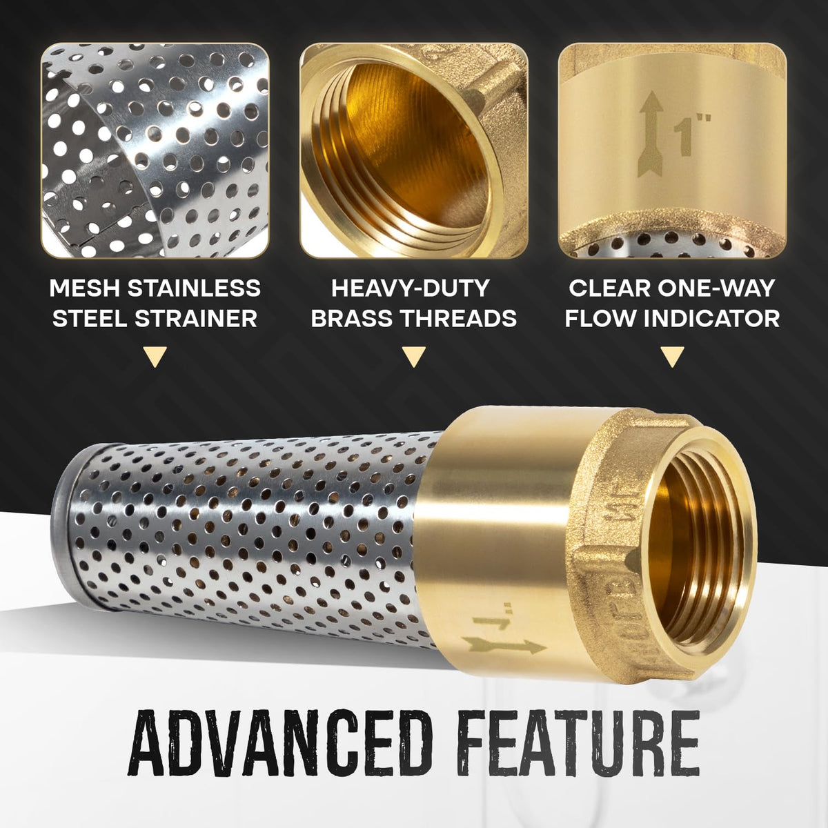 Sunluway stainless steel spring supports reliable prime retention