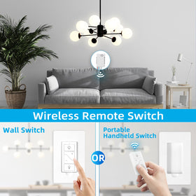 Alexa-ready setup for voice-controlled lighting.