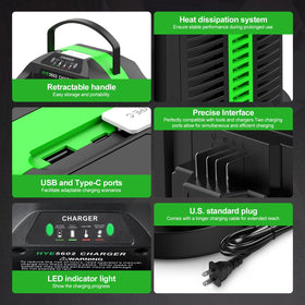 SUnMilY charger compatible with BA2800/BA4200 batteries for seamless power needs.