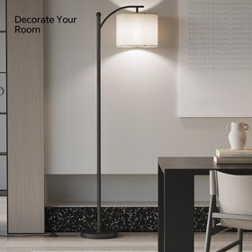 SUNMORY Arc Floor Lamp easy assembly for quick setup.