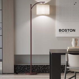 Sunmory Arc Floor Lamp in a modern living room scene