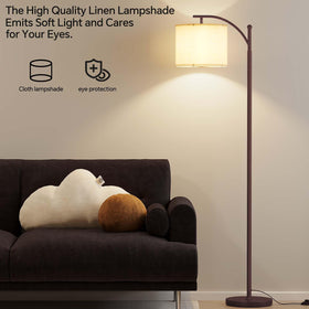 Sunmory Arc Floor Lamp memory function remembers last setting