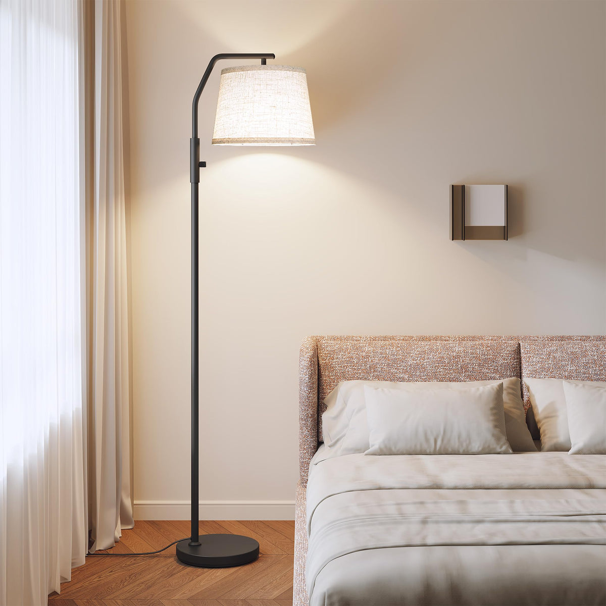 SUNMORY lamp tilt 90 degrees for targeted task lighting