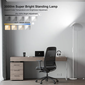 SUNMORY lamp head rotates 350 degrees for versatile lighting in any corner