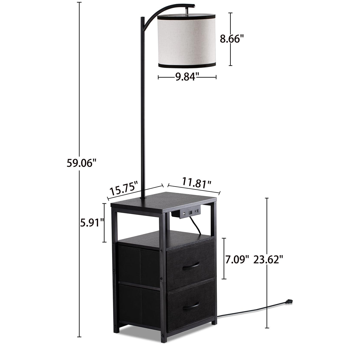 SUNMORY floor lamp warm light ambience, cozy bedside glow.