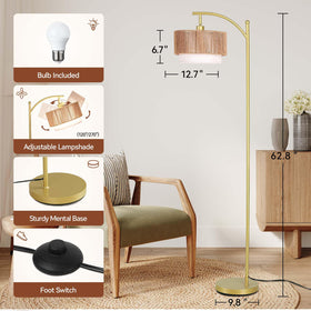 SUNMORY rattan shade removable for customizable decor