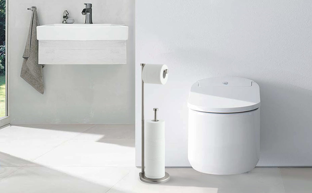 SunnyPoint in-use in a bathroom demonstrating organization and accessibility