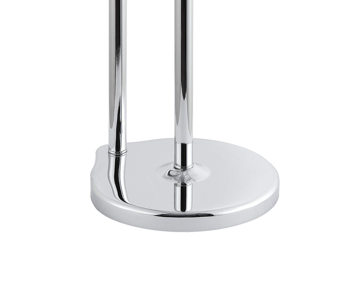 SunnyPoint chrome finish design blends with modern bathrooms and resists moisture