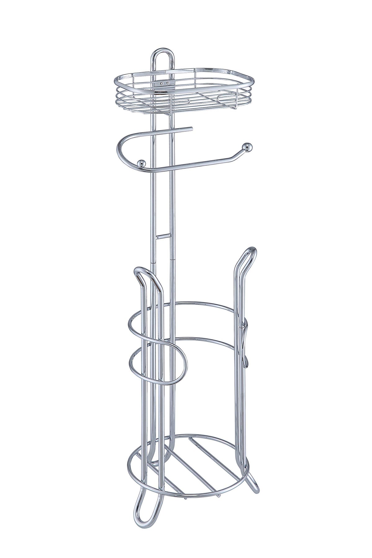 SunnyPoint chrome design suits bathrooms, powder rooms, or garages with a free-standing setup