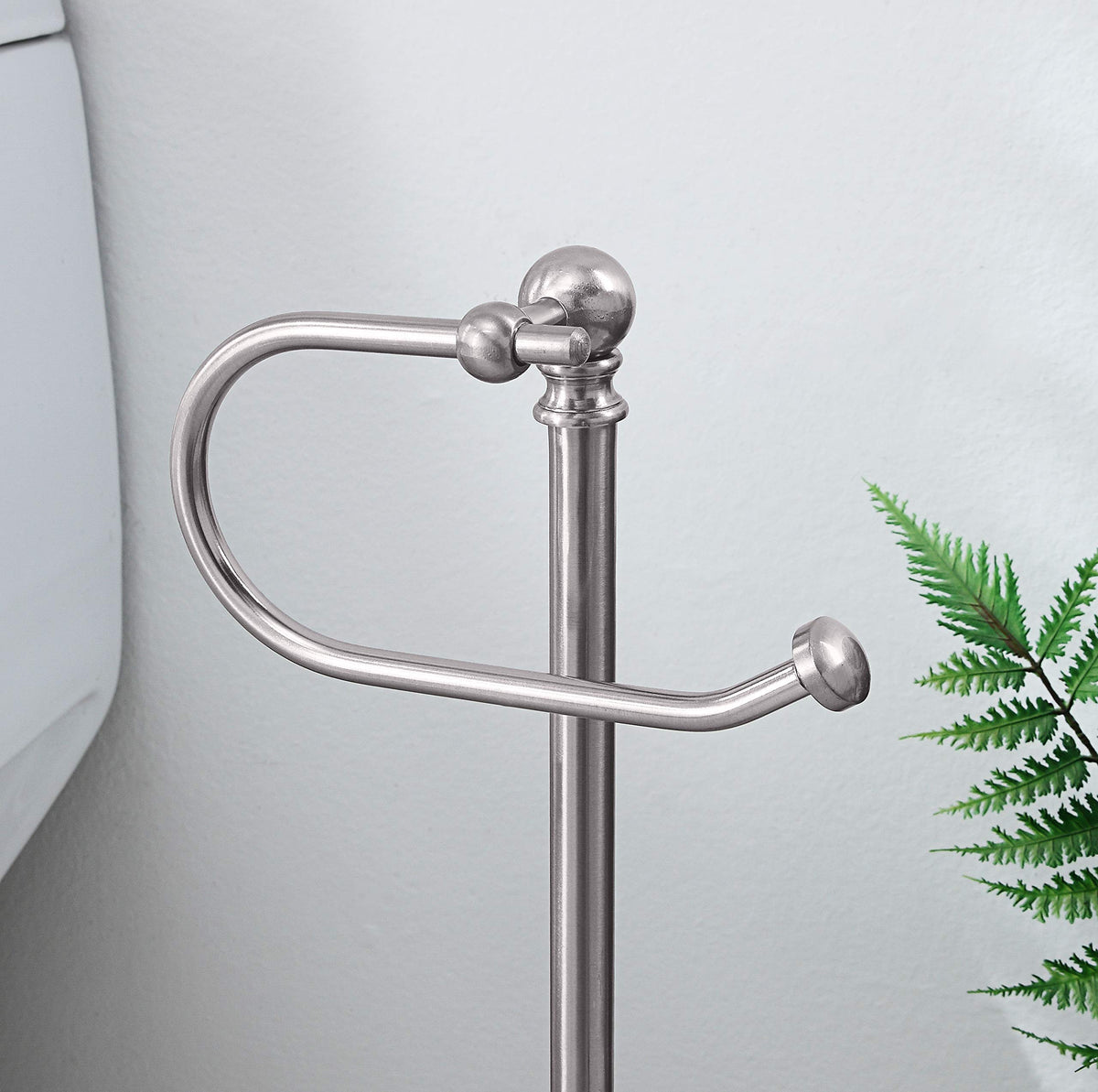 No drilling is required, allowing flexible placement in any bathroom.