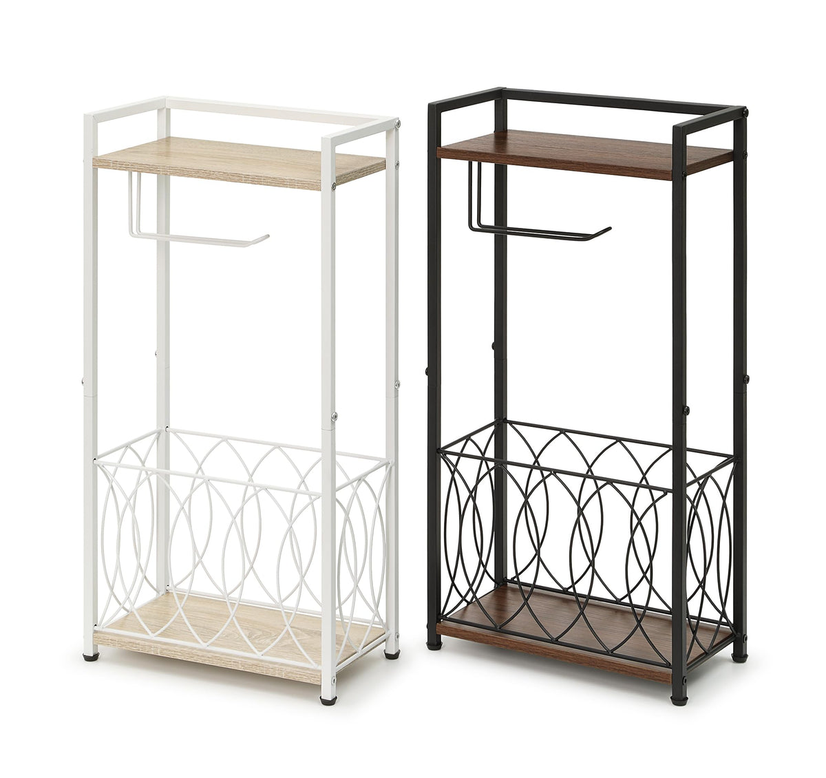 SunnyPoint Classic phone tray on top shelf keeps devices accessible.