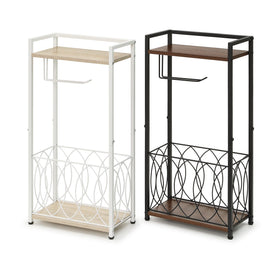 SunnyPoint Classic phone tray on top shelf keeps devices accessible.