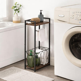 SunnyPoint Classic vertical storage unit keeps extra rolls neatly organized.