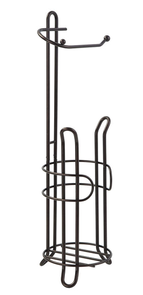 SunnyPoint heavy-duty steel with oil-bronze finish provides durable bathroom organization
