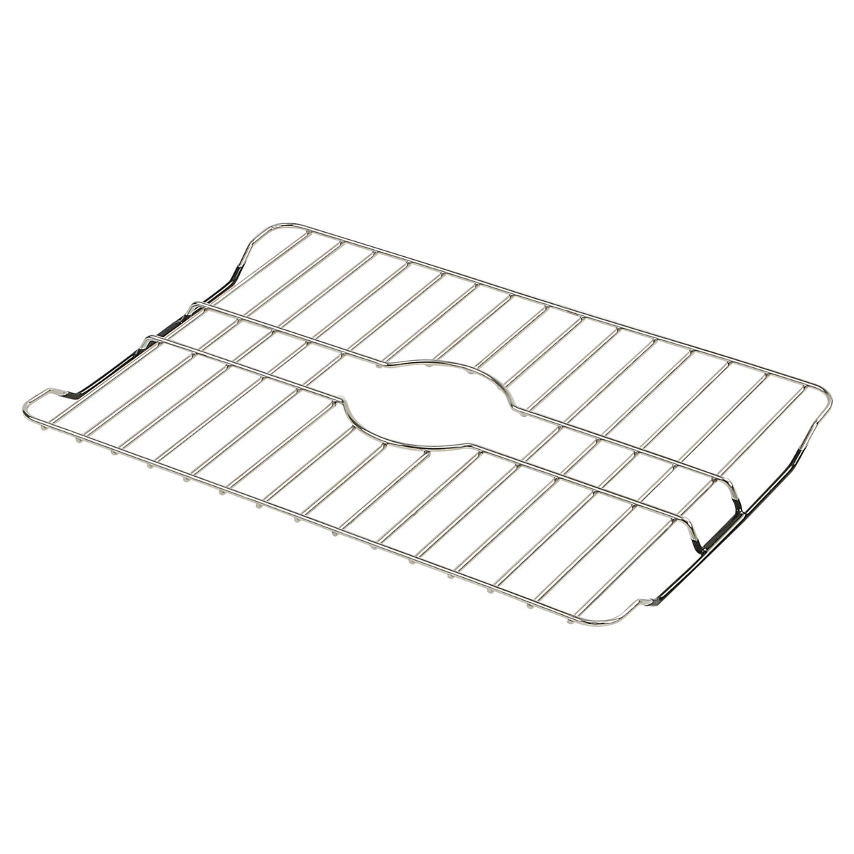 SunnyPoint sink protector rack base view highlights sturdy rust resistant grid for sink protection