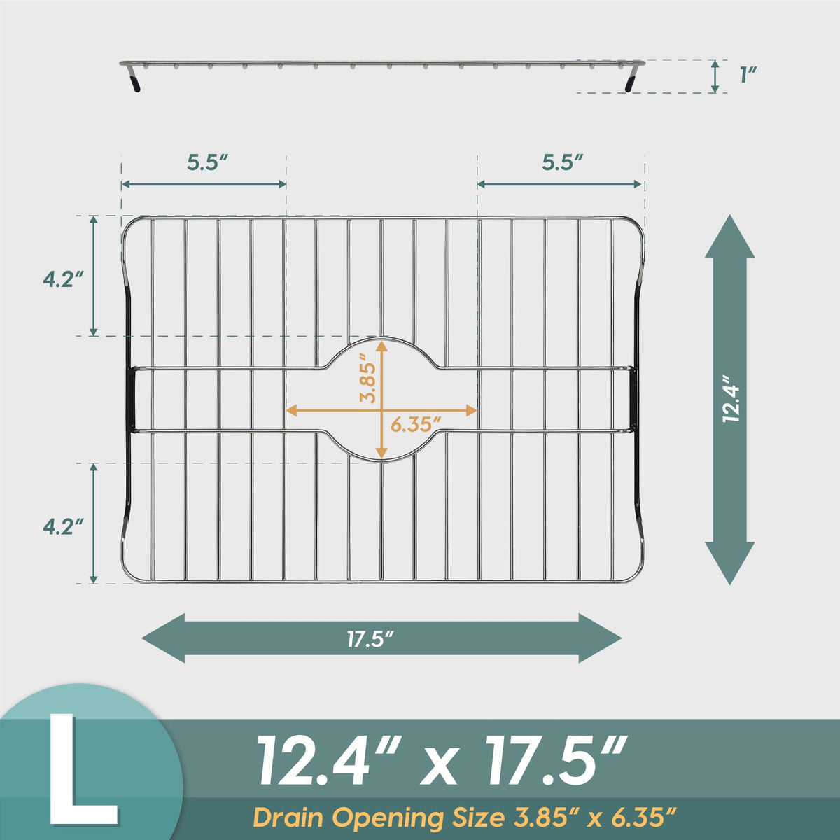 SunnyPoint protector rack drying area demonstrates versatile use as a drying mat for dishes