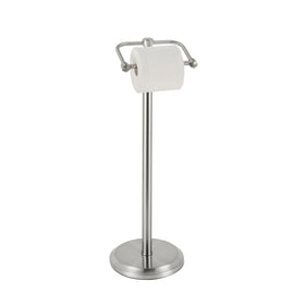 SunnyPoint toilet paper holder base provides stability on busy bathroom floors