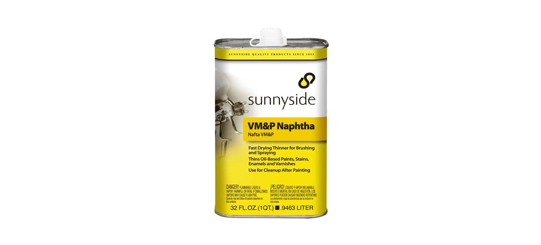 Sunnyside 80032 Naphtha quick-dry action enables faster project completion.