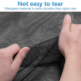 Sunolga low-maintenance polyester mesh resists tearing from pets and weather.